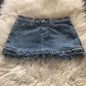 Juicy couture denim skirt